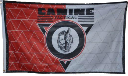 Double Sided Canine Tactical Flag